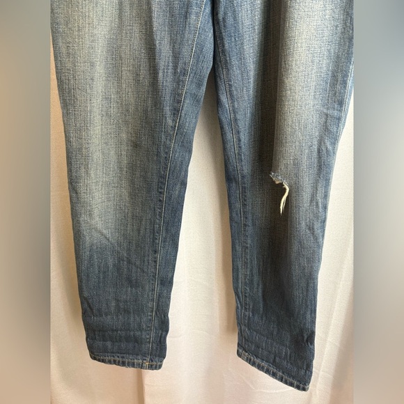 Loft frayed boyfriend jeans 100% Cotton Distressed Size 27/4 GUC! 0404 - Picture 3 of 10